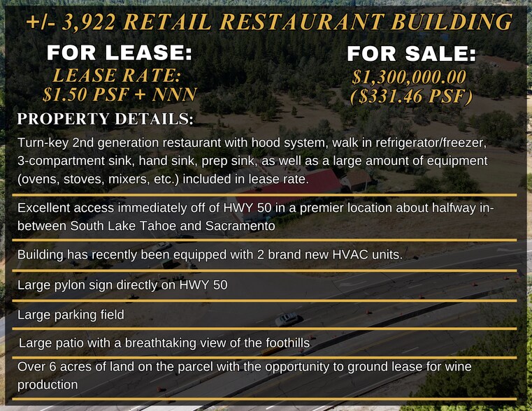 More Photos Of 2740 Highway 50, Placerville General Retail For Sale