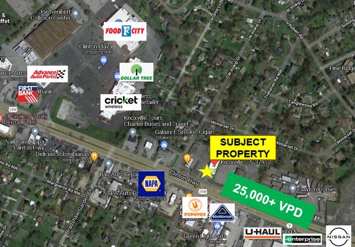 Primary Photo Of 4804 Clinton Hwy, Knoxville Freestanding For Lease