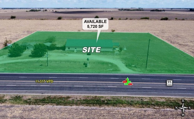 More Photos Of 2225 S State Highway 95, Taylor Freestanding For Lease