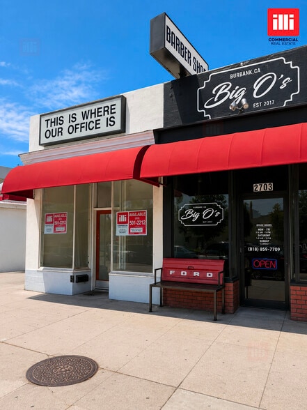 More Photos Of 2701-2705 W Olive Ave, Burbank Storefront For Lease