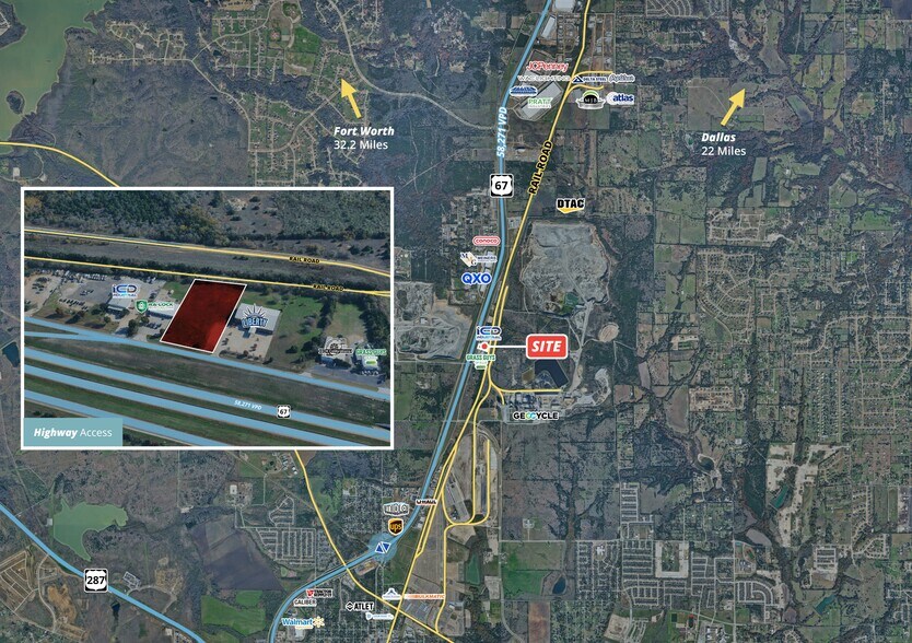 More Photos Of Highway 67, Midlothian Warehouse For Lease