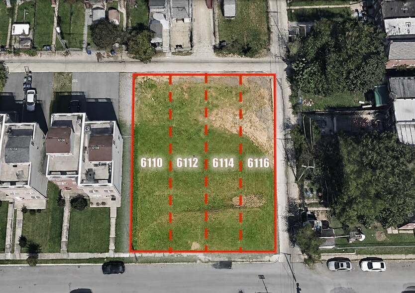 Primary Photo Of 6110-6116 Danville Ave, Baltimore Land For Sale