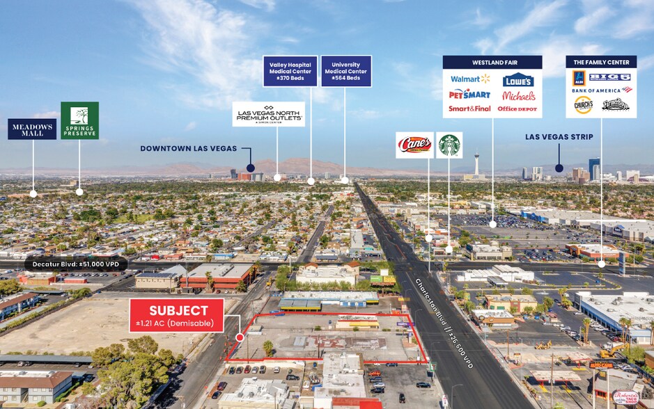 More Photos Of 4830-4840 W Charleston Blvd., Las Vegas Land For Lease