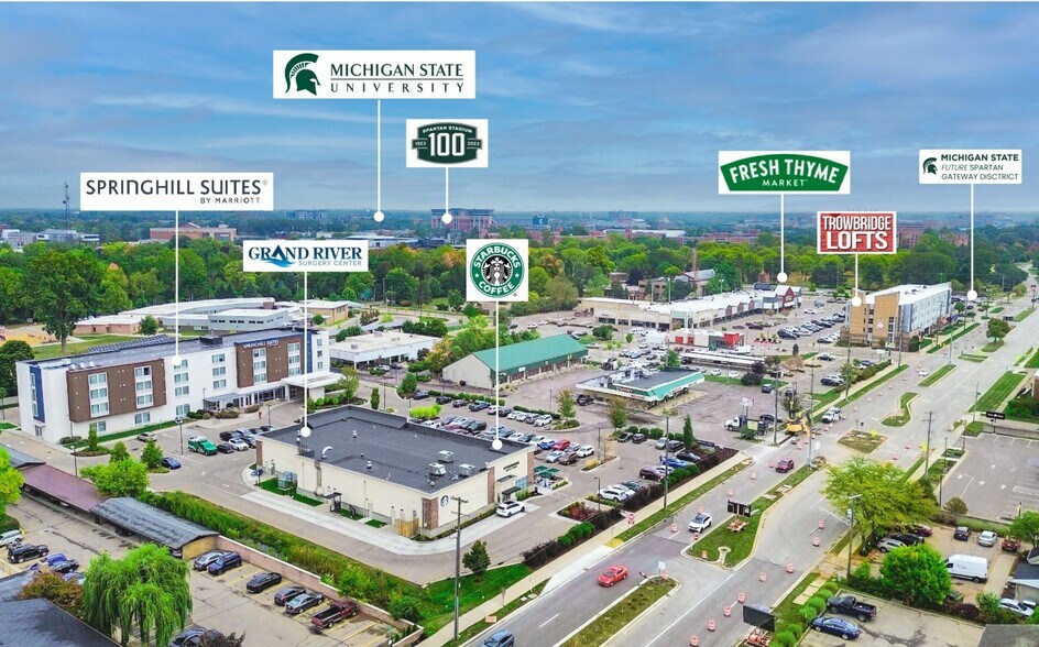 More Photos Of 1090-1100 Trowbridge Rd, East Lansing Freestanding For Sale