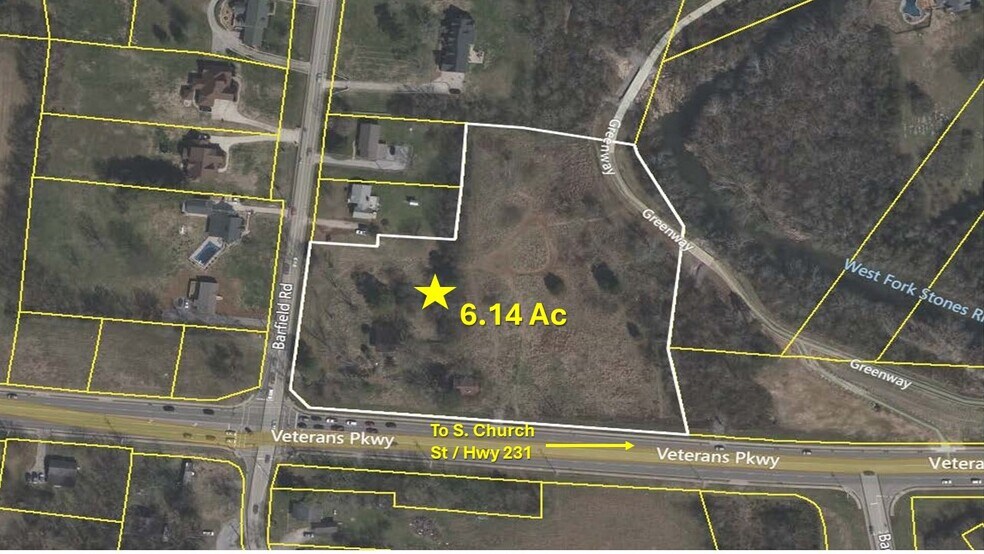 Primary Photo Of 2887 Barfield Rd, Murfreesboro Land For Sale