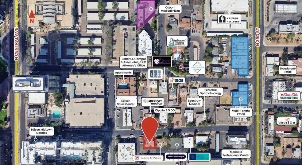 More Photos Of 51 E Monterey Way, Phoenix Medical For Lease