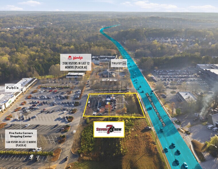 More Photos Of 4035 Five Forks Trickum SW rd, Lilburn Fast Food For Sale