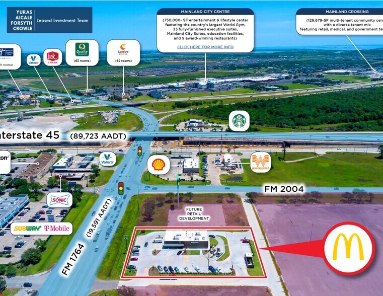 More Photos Of 2701 FM1764, Texas City Fast Food For Sale