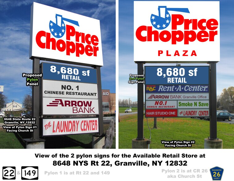More Photos Of 8648 State Route 22, Granville Storefront For Lease