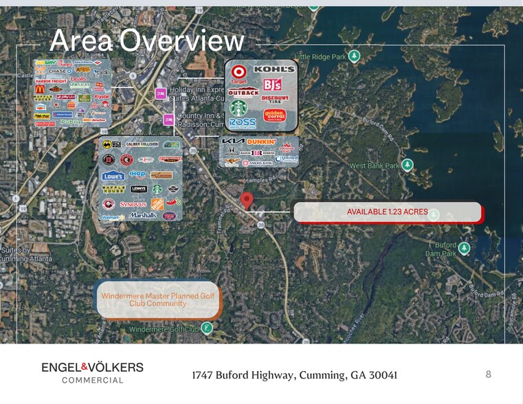 More Photos Of 1747 Buford Hwy, Cumming Land For Sale