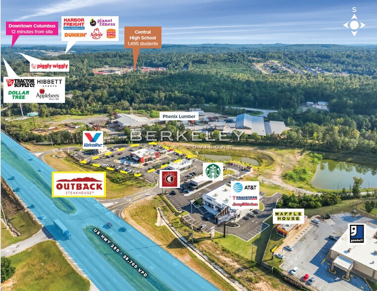 More Photos Of 3531 US-280 Hwy, Phenix City Restaurant For Sale