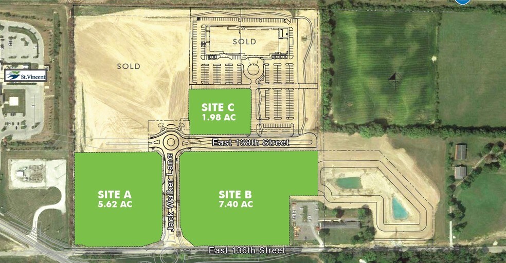 Primary Photo Of I-69 and East 136TH St, Fishers Land For Sale