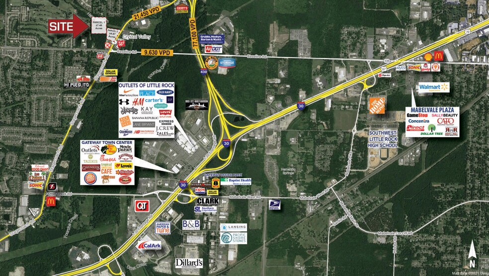 More Photos Of 8526 Stagecoach Rd, Little Rock Land For Sale