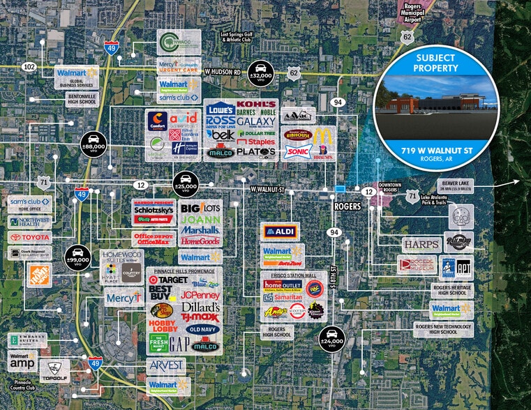 More Photos Of 719 W Walnut St, Rogers Unknown For Lease