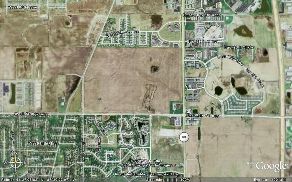 Primary Photo Of Broadway @ 93rd St, Merrillville Land For Sale