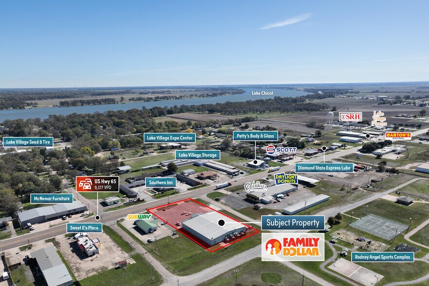 More Photos Of 1218 US-65, Lake Village Freestanding For Sale