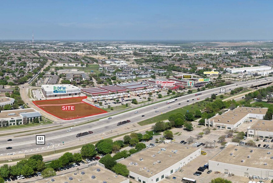 More Photos Of NEC SH-121 & Rockbrook Dr, Lewisville Land For Sale