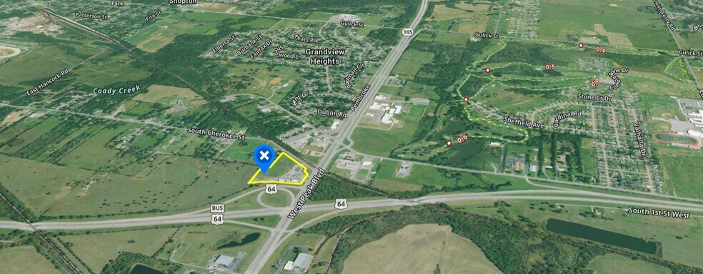 More Photos Of 120 W Peak Blvd, Muskogee Freestanding For Sale