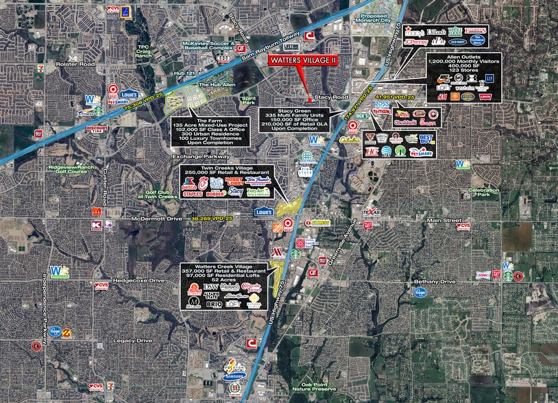 More Photos Of 945 W Stacy Rd, Allen General Retail For Sale