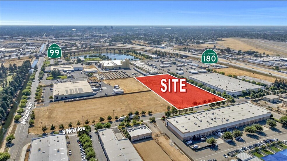 Primary Photo Of 340 S West ave, Fresno Land For Sale
