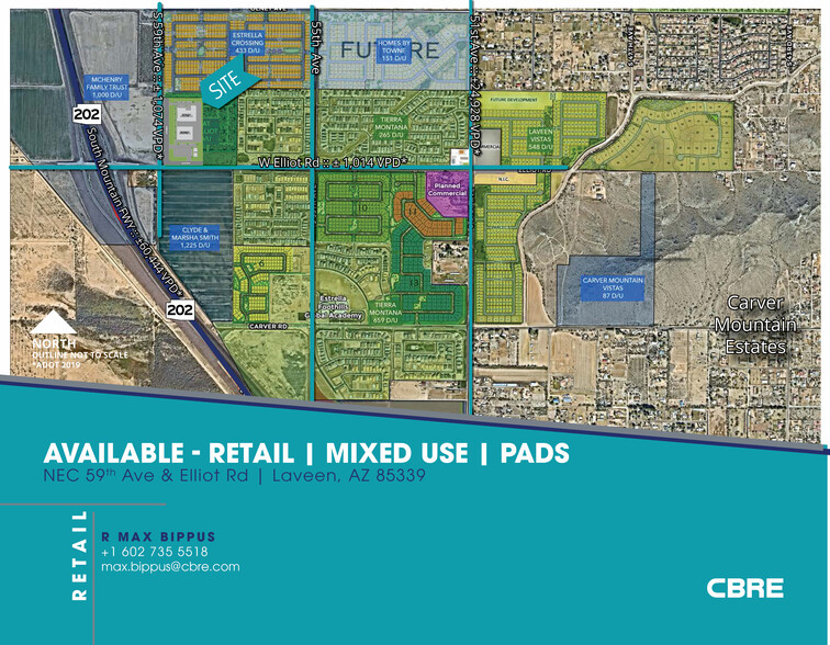 Primary Photo Of NEC Of 59th Ave & Elliot Rd, Laveen Land For Lease