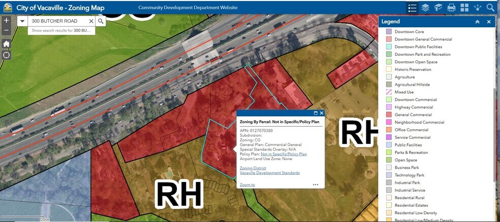 More Photos Of 300-316 Butcher Rd, Vacaville Land For Sale