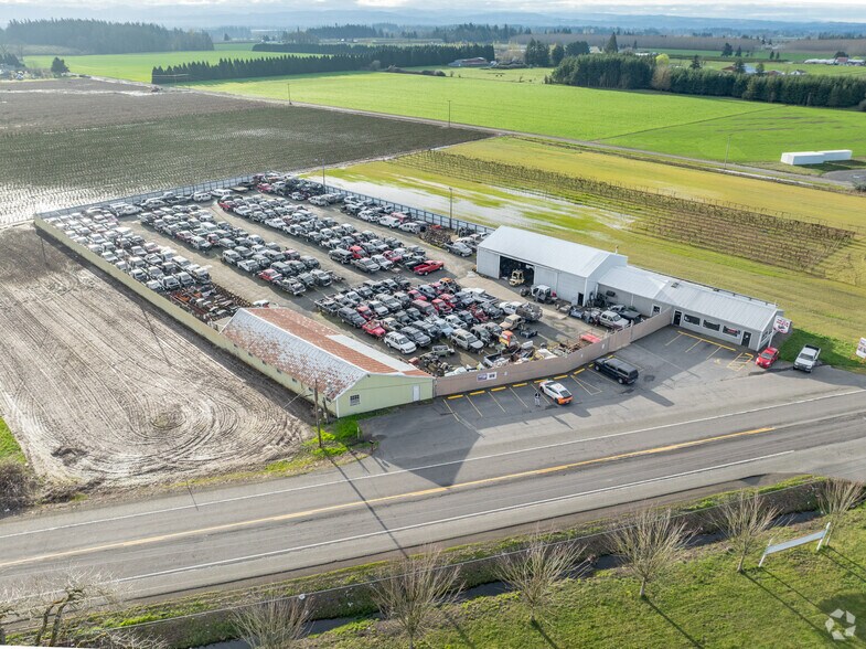 Primary Photo Of 17308 Highway 99E, Hubbard Auto Salvage Facility For Sale