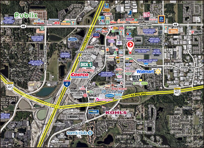 More Photos Of Rinehart Rd & St. Johns Pkwy, Sanford General Retail For Lease