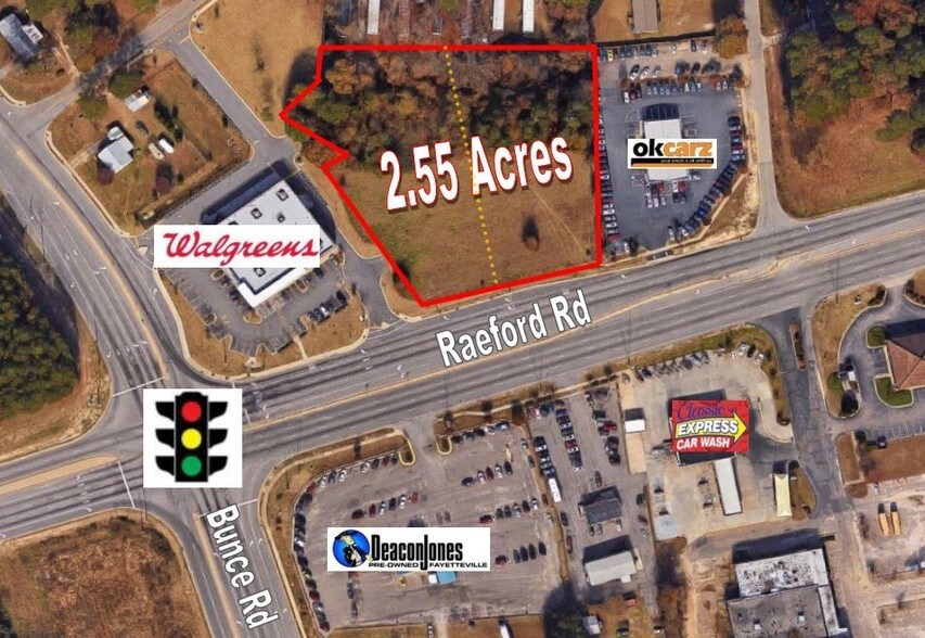 Primary Photo Of 6326 Raeford Rd, Fayetteville Land For Sale