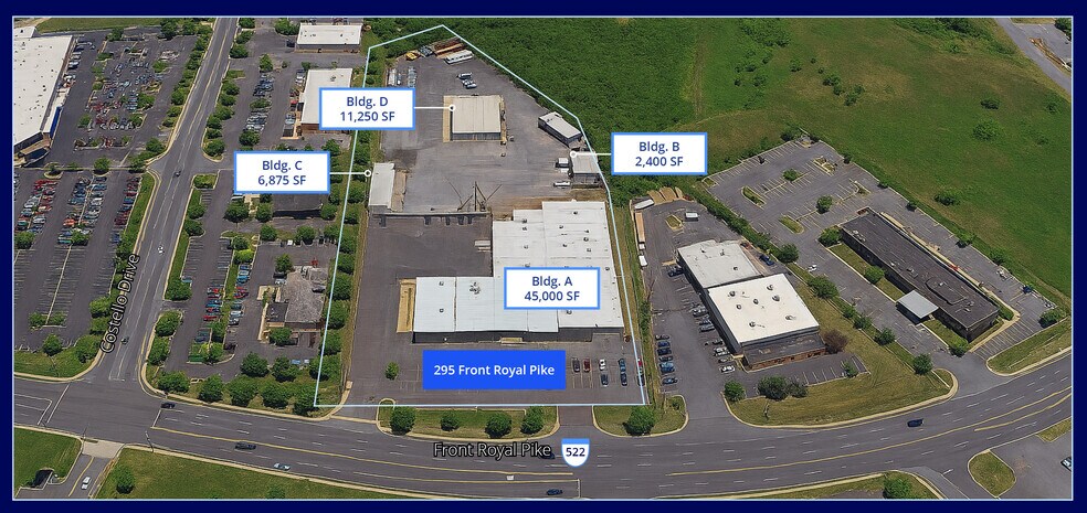 Primary Photo Of 295 Front Royal Pike, Winchester Unknown For Lease