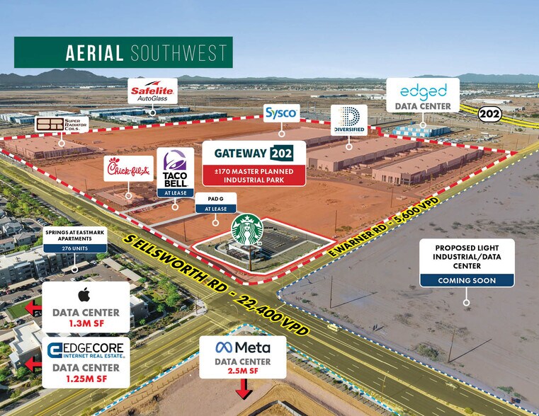 More Photos Of 4418 S Ellsworth Rd, Mesa Fast Food For Sale