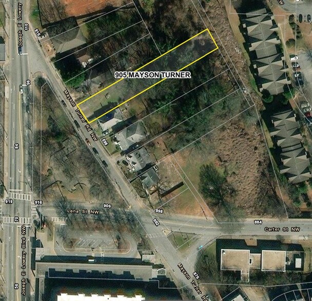 Primary Photo Of 905 Mayson Turner Rd NW, Atlanta Land For Sale