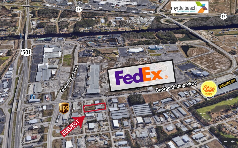 More Photos Of 3720 Wesley St, Myrtle Beach Warehouse For Lease
