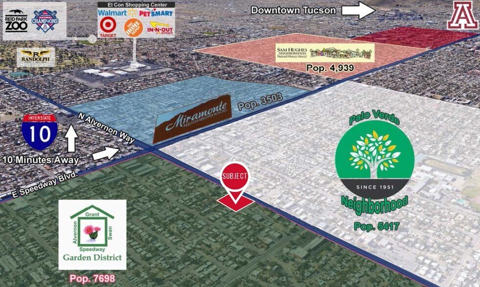 More Photos Of SEC Lee & Alvernon Way, Tucson Land For Sale