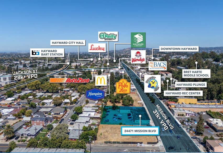 More Photos Of 24471 Mission Blvd, Hayward Freestanding For Sale