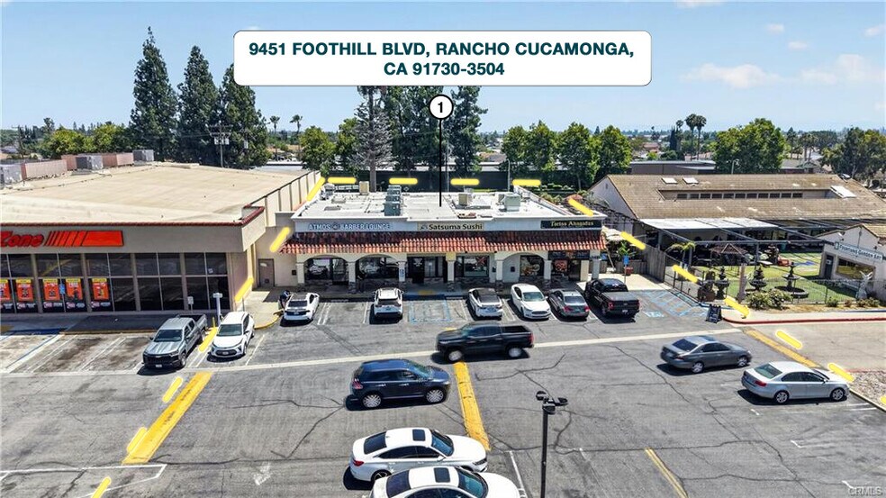 More Photos Of 9451 Foothill Blvd, Rancho Cucamonga Storefront For Sale