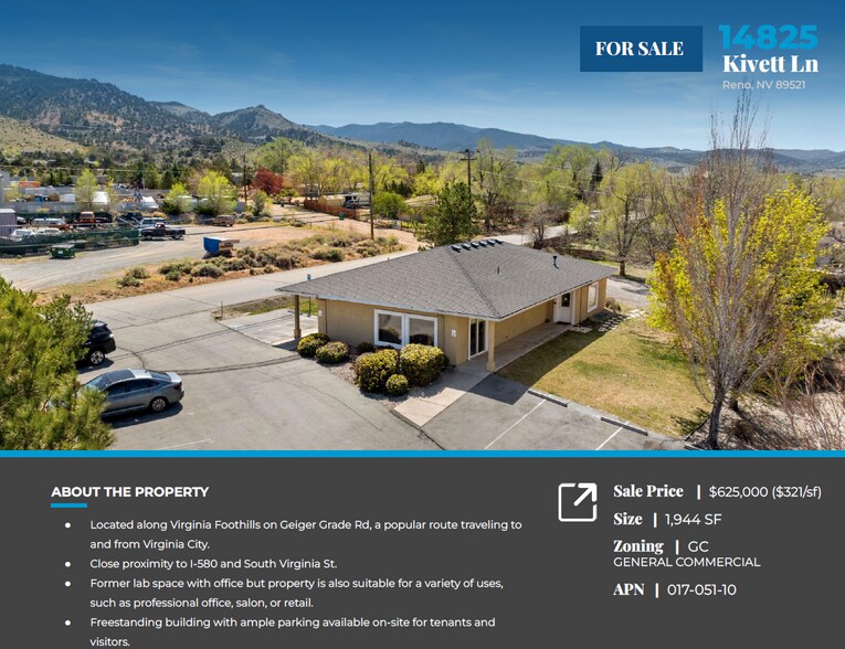 More Photos Of 14825 Kivett Ln, Reno Office For Sale