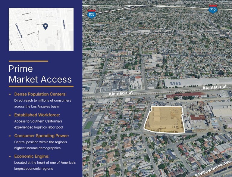 More Photos Of 126 E Oris St, Compton Distribution For Lease