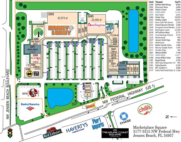 More Photos Of 3183-3299 NW Federal Hwy, Jensen Beach Unknown For Lease