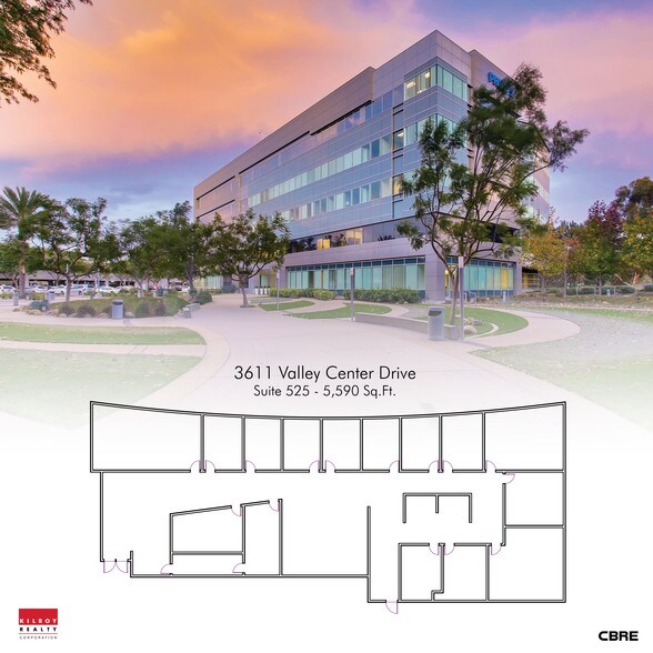 More Photos Of 3611 Valley Centre Dr, San Diego Office For Lease