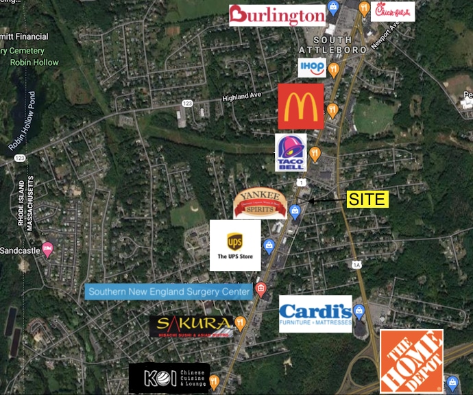 More Photos Of 584 Washington St, Attleboro Service Station For Sale