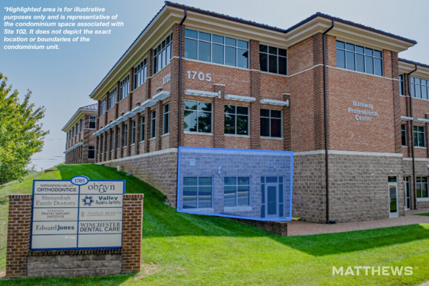 Primary Photo Of 1705 Amherst St, Winchester Medical For Sale