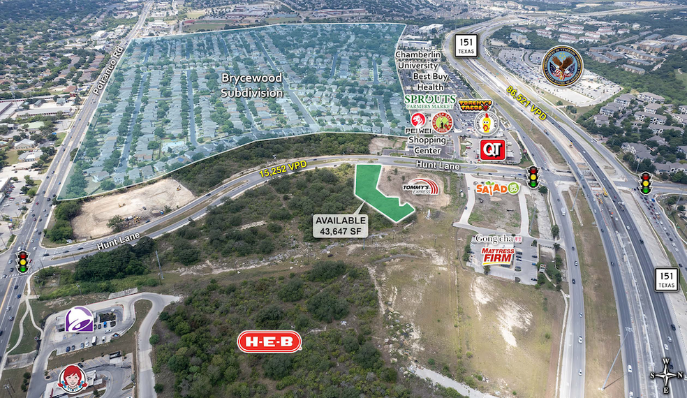 More Photos Of 1002 N Hunt Ln, San Antonio Land For Sale