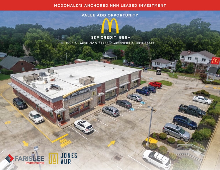 Primary Photo Of 1907 N Meridian St, Greenfield Storefront For Sale