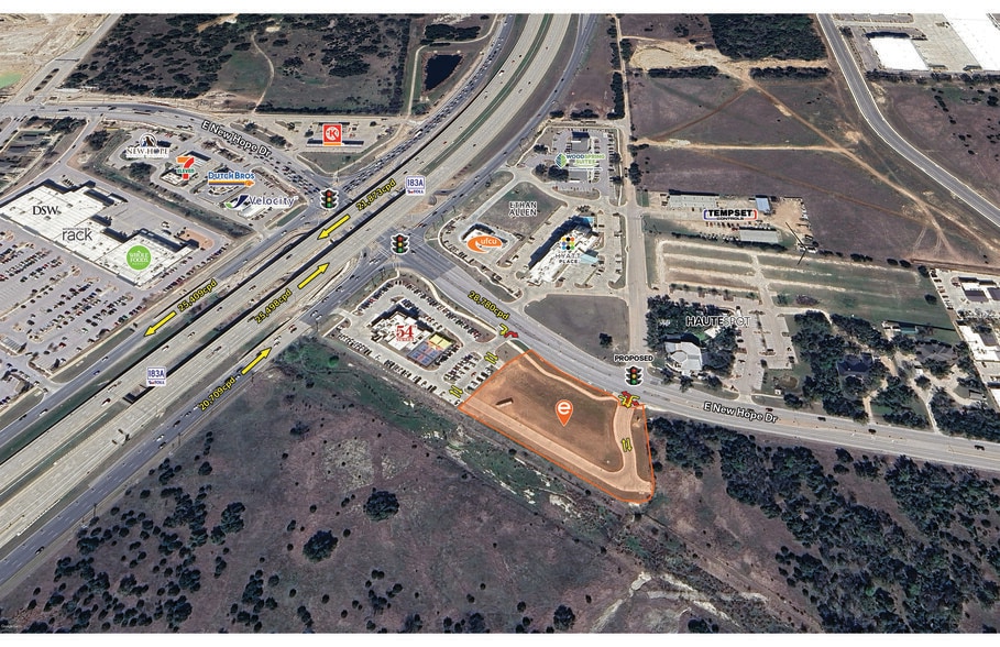 Primary Photo Of Hwy 183A & New Hope Dr, Cedar Park Land For Lease