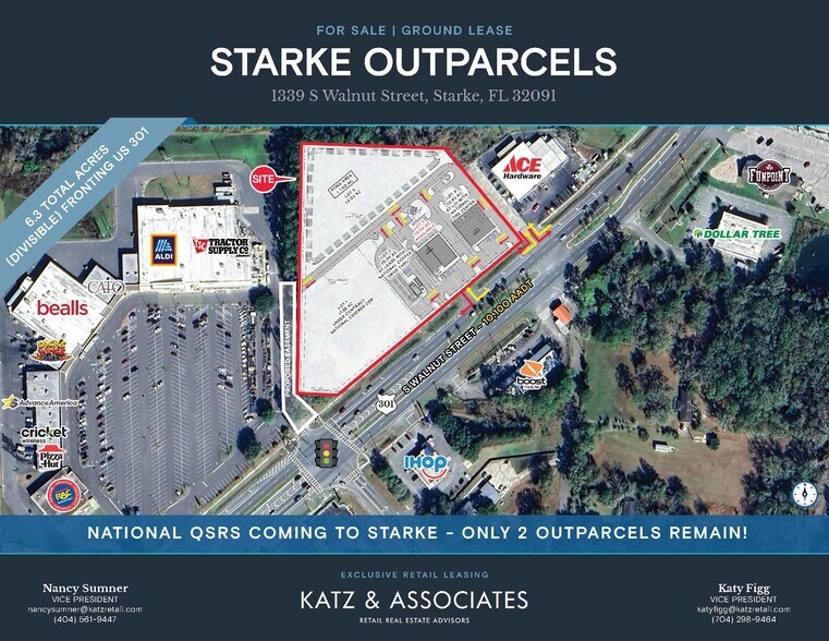 Primary Photo Of 1339 S Walnut St, Starke Land For Lease