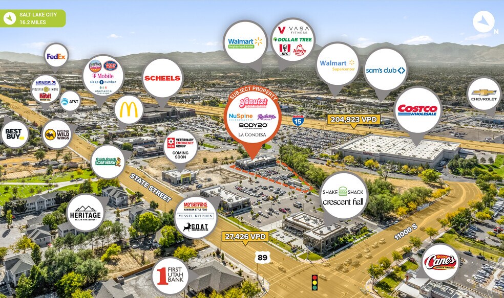 Primary Photo Of 11078 S State St, Sandy Freestanding For Sale