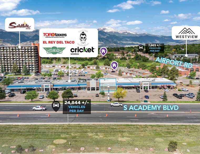 Primary Photo Of 522-586 S Academy Blvd, Colorado Springs Unknown For Lease