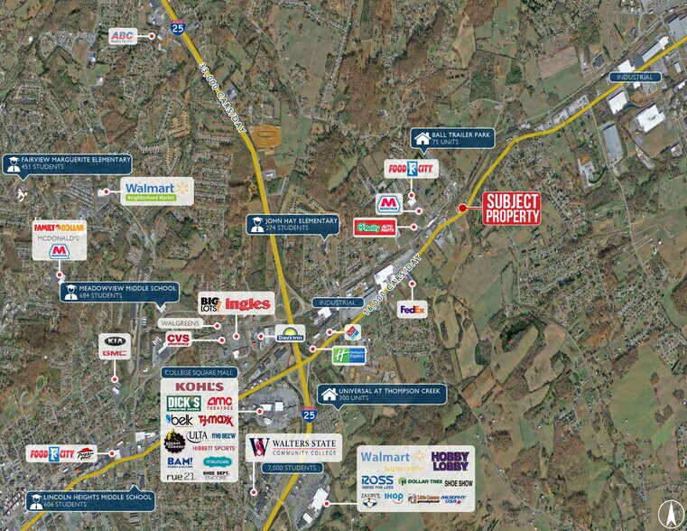 More Photos Of 4433 E Morris Blvd, Morristown Freestanding For Sale