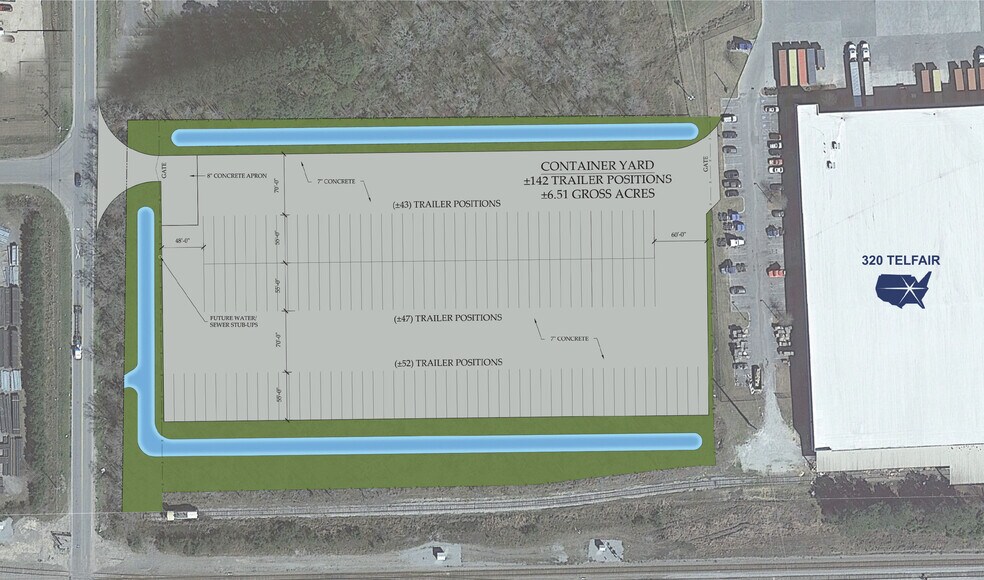 More Photos Of 380 Telfair Rd, Savannah Land For Lease